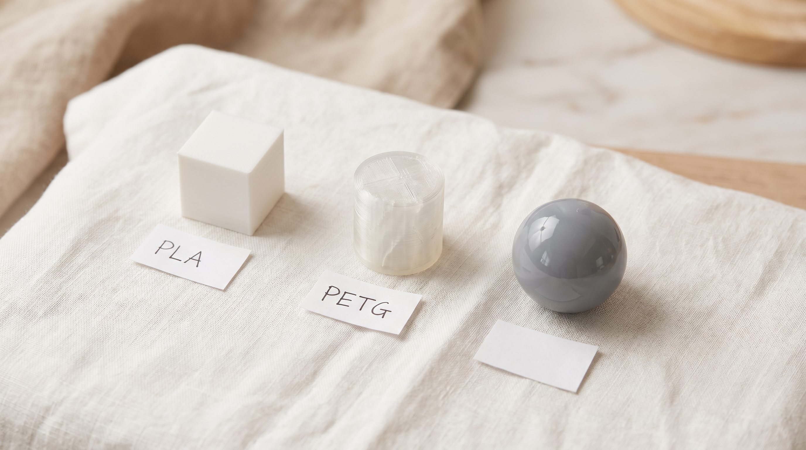 The Materials Guide: PLA, PETG, Resin, and When to Use Each